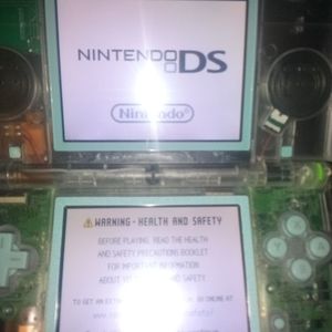 Nintendo DS with games